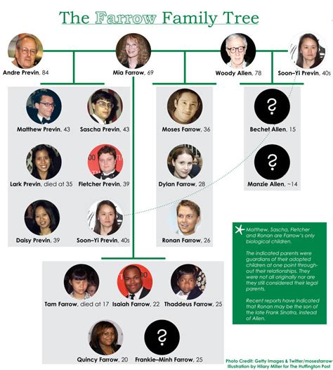 mia farrow young|mia farrow family tree.